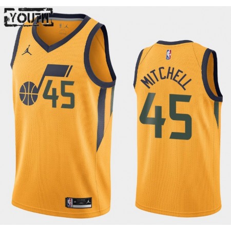 Maillot Basket Utah Jazz Donovan Mitchell 45 2020-21 Jordan Brand Statement Edition Swingman - Enfant